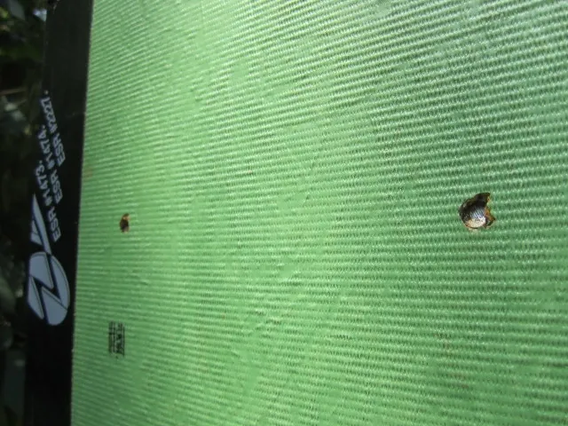 Housewrap stapled but not taped — wind-driven rain entry